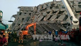Triển khai mạnh công tác cứu hộ động đất Đài Loan