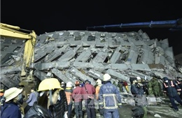 Số nạn nhân thiệt mạng trong vụ động đất Đài Loan lên tới 89 người