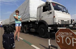 Nga ra lệnh chặn các xe tải Ukraine tiến vào lãnh thổ 