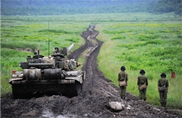 Dũng mãnh dàn xe tăng T-90