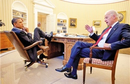 “Chỗ để chân” đặc biệt của Tổng thống Barack Obama