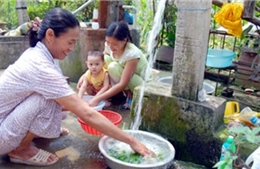 Hiệu quả từ tín dụng nước sạch và vệ sinh môi trường ở Phú Thọ   