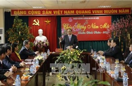 Phó Thủ tướng Nguyễn Xuân Phúc chúc Tết ngành Ngân hàng 