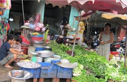 Thực phẩm tươi sống tại TP.HCM: Ra giêng vẫn “neo” giá Tết 