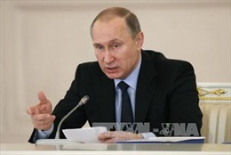 Putin: Tiến trình hòa bình Syria "phức tạp" nhưng không có lựa chọn khác