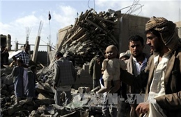 Yemen: Không kích khiến 45 người thiệt mạng