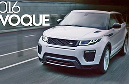 Ra mắt xe Range Rover Evoque 2016 với nhiều cải tiến 