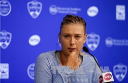 Búp bê quần vợt Nga Sharapova thừa nhận sử dụng doping