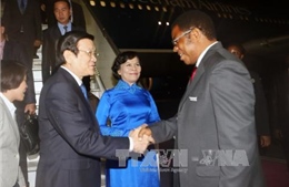 Chủ tịch nước Trương Tấn Sang thăm cấp Nhà nước Tanzania