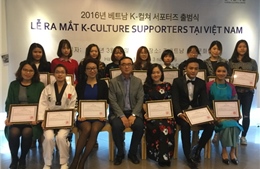 Ra mắt nhóm đại diện quảng bá văn hóa Hàn Quốc tại Việt Nam