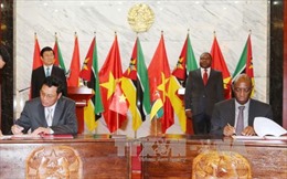 Chủ tịch nước hội đàm với Tổng thống Mozambique 
