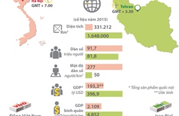 Quan hệ kinh tế Việt Nam - Iran phát triển vượt bậc