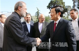 Chủ tịch nước Trương Tấn Sang hội kiến Đại giáo chủ Iran