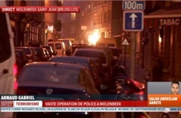 Nhiều vụ nổ tại Molenbeek sau khi nghi can khủng bố Paris sa lưới 