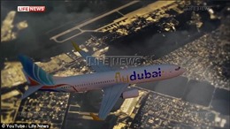 Video 3D tái hiện vụ tai nạn máy bay FlyDubai