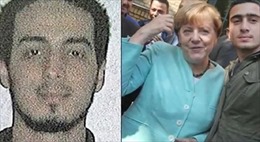 Bà Merkel từng chụp ảnh với kẻ đánh bom ở Bỉ?