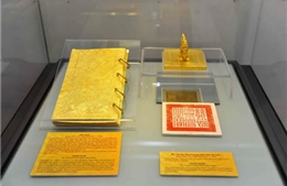 Khai mạc trưng bày Kim sách triều Nguyễn