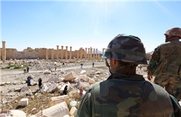 Phát hiện 42 thi thể trong mộ tập thể ở Palmyra