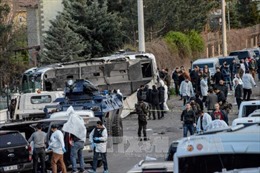 Bắt nghi phạm chính vụ đánh bom xe cảnh sát Thổ Nhĩ Kỳ