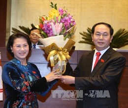 Lãnh đạo các nước chúc mừng Chủ tịch nước Trần Đại Quang 