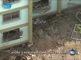 Nổ lớn phá nát khu căn hộ tại Rio, gần 20 người thương vong