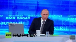 Ông Putin nhận 1,3 triệu câu hỏi trước "Đối thoại trực tuyến"