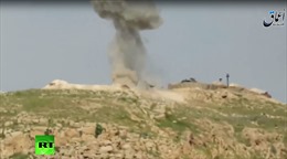 Xe tăng Thổ Nhĩ Kỳ nát vụn do trúng tên lửa IS