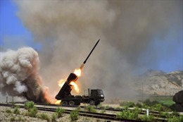 Triều Tiên dàn 300 hệ thống phóng rocket đa nòng dọc biên giới 