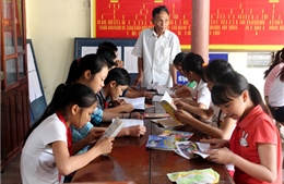 “Thư viện thu nhỏ” góp phần phát triển văn hóa đọc