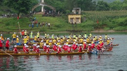 Quảng Bình: Đặc sắc Hội thi “Cá trắm và đua thuyền sông Son”
