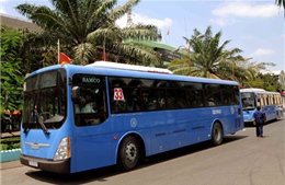 Bảo vệ môi trường bằng xe buýt chạy nhiên liệu khí 