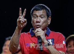 Ông Rodrigo Duterte thắng cử Tổng thống Philippines 