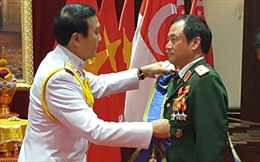 Thái Lan tặng huân chương cao quý cho Thượng tướng Phương Minh Hòa