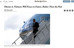 "Tại Việt Nam, ông Obama sẽ tập trung vào tương lai, thay vì quá khứ"