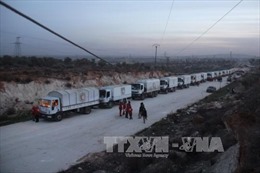 Đoàn xe cứu trợ LHQ tới ngoại ô Damascus