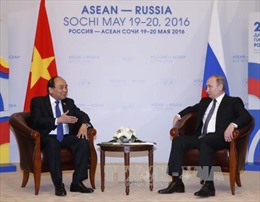 Thủ tướng Nguyễn Xuân Phúc hội kiến Tổng thống Nga Putin    