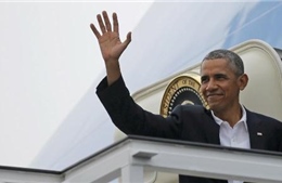 Tổng thống Mỹ Obama khởi hành tới Việt Nam