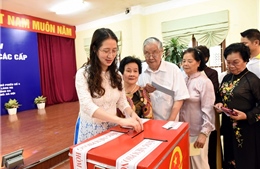 Ngày hội bầu cử kết thúc thắng lợi!