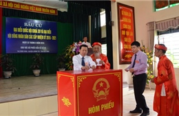 Bắc Ninh: 99,1% cử tri đi bầu cử 