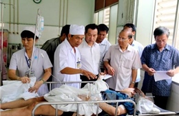 Tích cực cứu chữa các nạn nhân vụ TNGT ở Bình Thuận