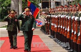 Lãnh đạo Lào đánh giá cao hợp tác giữa hai Bộ Quốc phòng Việt – Lào
