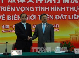 Nâng cao hiệu quả triển khai văn kiện pháp lý về biên giới đất liền Việt-Trung