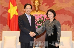 Chủ tịch Quốc hội tiếp Đại sứ Trung Quốc