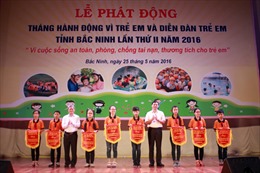 Phát động tháng hành động vì trẻ em tại Bắc Ninh