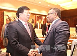 Phó Thủ tướng Trịnh Đình Dũng gặp lãnh đạo Timor Leste và Indonesia