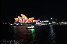 Choáng ngợp với lễ hội ánh sáng Sydney