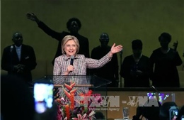 Bà Hillary hội đủ phiếu để trở thành ứng cử viên Tổng thống