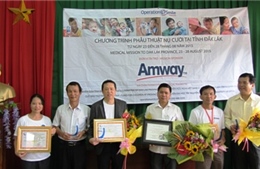 Amway Việt Nam đóng góp hơn 5,6 tỷ đồng cho các hoạt động từ thiện