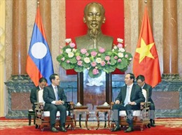 Lãnh đạo Nhà nước tiếp Bộ trưởng Bộ Ngoại giao Lào
