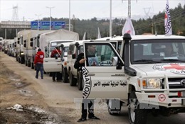 Đoàn xe viện trợ LHQ được phép đến khu vực bị vây hãm